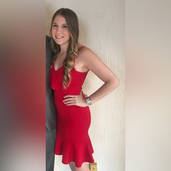 Red Aqua mini dress - Picture 2 of 2